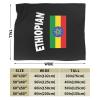 Ethiopian Flag Fleece Blanket Super Soft and All Season Warm,Winter Thermal Blanket, Blanket for Sofas 60"X50" view 3