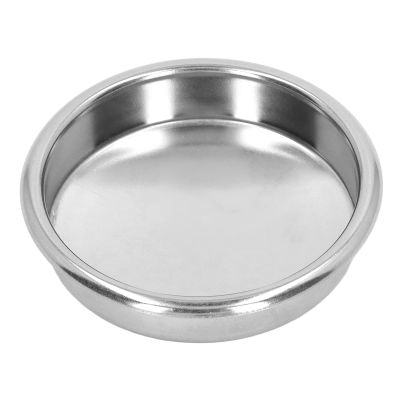 Depisuta Blind Filter, 2.3in Stainless Steel Backflush Insert Blind Filter Wear Coffee Machine Blind Filter Proof Coffee Machine Inserts Coffee Machine Accessories