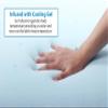 Clara Clark Mattress Topper, 4 Inch Memory Foam Topper, Gel Infused Memory Foam Mattress Topper, Ventilated Design Mattress Pad, Twin XL view 4