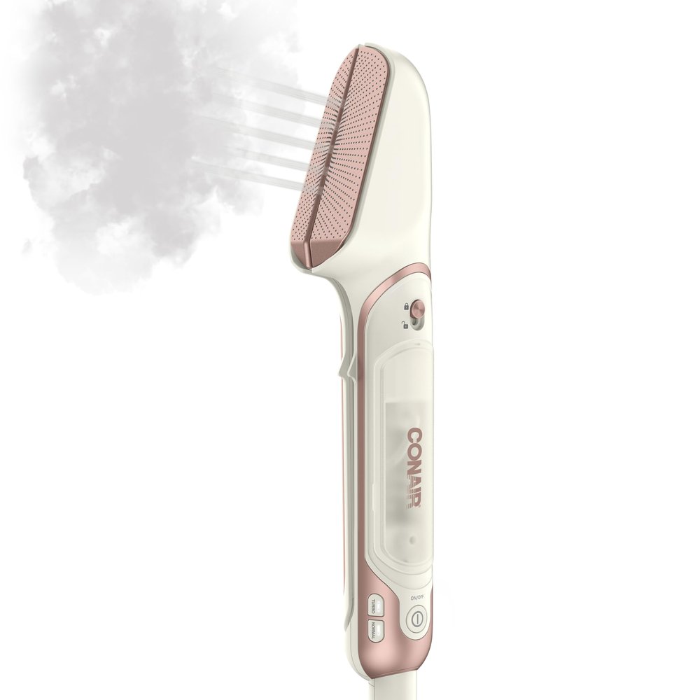 Conair Steam Stylist | Press Iron & Steamer - Great for Home, Office, or Travel | 3-in-1 Steam Iron for Quick Wrinkle Removal | Dry Cleaner-Quality Creasing and Pressing Made Easy