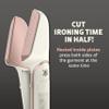Conair Steam Stylist | Press Iron & Steamer - Great for Home, Office, or Travel | 3-in-1 Steam Iron for Quick Wrinkle Removal | Dry Cleaner-Quality Creasing and Pressing Made Easy view 3