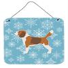 212 Main Winter Snowflake Beagle Wall or Door Hanging Prints, CO224785 view 1
