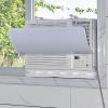WXXSHGDW Window Air Conditioner Deflector, Air Conditioner Vent Deflector for Window Units, Anti-Condensation Prevent Direct Blowing Could be Cut Freely Available in Winter and Summer view 1