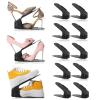 AKYLDI Shoe Slot Organizer, Adjustable Shoe Slotz, Double Deck Shoe Space Saver for Closet Organization,Black-10 view 1