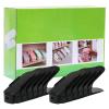 AKYLDI Shoe Slot Organizer, Adjustable Shoe Stacker, Double Deck Shoe Organizer for Closet for Freestanding Stacking Shoe Holder,Black-30 view 1