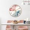 HASMI Wall Clock 10inch/12inch/14inch Light Luxury Modern Round Wall Clock Silent Wall Clock Interior Decoration Clock for Bedroom/Living Room (Size : 12inch) view 4