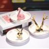 LUNCHS Cactus Ring Holder Trinket Dish Decorative Ring Dish for Wedding Gifts, Birthday Gifts Store Bracelets, Rings and Other Jewelry Jewelry Dish(Size:Flamingo) view 2