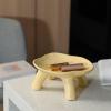 LUNCHS Jewelry Storage Trinket Dish Decorative Ring Dish Store Jewelry Perfume Cosmetics Jewelry Dish Anniversary, Birthday, Christmas Gift (Size : White), xiaoyao121 view 4