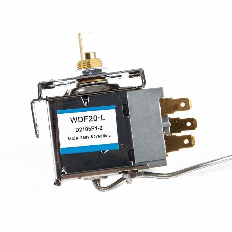 Cosyhat 1PC Refrigerator Parts WDF18-L/WDF20-L/WDF19-K/WPF22-L/WPF24-L Refrigerator Thermostat 250V Household Metal Temperature Controller (Color : A2)