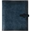 Photo Album 4x6 200 Photos,Genuine Leather Photo Albums with Writing Space with 30 Writing Paper,Travel Family Wedding Kids Graduation Ultrasound Baby Picture Album Scrapbook Photo AlbumBlue view 1
