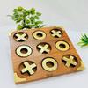 XO Blocks -Ideal for, Family and Night for Adults, Farmhouse Decor for Coffee Table Decor, Unique Item view 3
