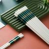 HEWOOJA Chopsticks reusable, Reusable Chopsticks, Chopsticks disposable chopsticks reusable Ceramic Non-Slip Chopsticks, Bone China Chopsticks Gift Box Set ( Color : C ) view 4