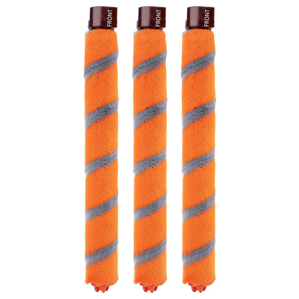 CHAIN PEAK (3 Pieces) NV680 UV810 Brush Rollers for Shark NV680 NV800 NV801 NV803 HV380 HV381 HV382 HV383 HV384Q UV810 DuoClean Vacuum Cleaner, Soft Roller Brush Replacement Parts, 3 Pack