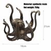 TSYIDUI Octopus Mug Holder,Coffee Cup Holder,Vintage-Style Resin Octopus,Pendant Tea Cup Holder,Jewelry Holder Sculpture,Table Topper Statue Ornament,Octopus Jewelry Display Stand (Blue) view 3
