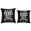 Steffeine Vintage Back To School Class Of 2028 Count Down Graduation 28 Freshman First Day Throw Pillow, 18x18, CS0D0CSQEWAUS_18X18 view 3