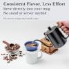 Wablade ekubo one drip Ceramic Coffee Filter Pour Over Cone Dripper, Paperless Permanent Reusable Manual Brewer, No Paper Filter, Fuller Flavor Rich Aroma, 12 Cup, Made in Japan (Pink) view 3