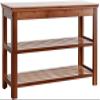 ELEFOCUS Entryway Shoe Bench Storage Bench End of Bed Bench Storage Benches Entryway Shoe Cabinet Shoe Organizer Bench (Size:80 * 28.5 * 42 cm) view 1