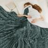 Bedsure Sherpa Blanket Queen Size for Bed - Super Soft, Cozy Fleece Thick Warm Blanket for Winter Christmas, GentleSoft Home Room Decor, Dark Green, 90x90 Inches view 2