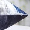 Alricc Navy Blue 20X20 Pillow Covers Set of 2, Gray White Abstract Art Aesthetic Square Accent Decorative Throw Pillow Covers, Soft Throw Pillows for Couch Sofa Bedroom Living Room view 3