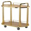 Bar Serving Cart for Hotel Luxury Restaurant, Drinks Trolley On Wheels Fully Assembled, Liquor Trolley | Serving Trolley For 5 Star Hotel And Club Bar Cart Drinks Serving Tea Trolley ( Color : Gold ) view 1