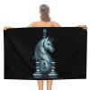 Chess King Queen Knight Beach Towels Quick Dry Oversized Beach Blanket Sand Free Travel Bath Towel for Women&Men view 1