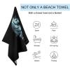 Chess King Queen Knight Beach Towels Quick Dry Oversized Beach Blanket Sand Free Travel Bath Towel for Women&Men view 3