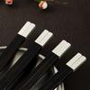 Chopsticks reusable, Reusable Chopsticks, Chopsticks disposable chop sticks Household Matte Silver Chopsticks Gift Box Set, Reusable Chopsticks ( Color : A ) view 4