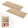 Hagihara RCC-1709NA Bookshelf, Book Rack, Extra Shelf Options, Wood Grain Style, Set of 2, Width 2.2 inches (56.5 cm), Depth 10.4 inches (26.5 cm), Thickness 0.6 inches (1.5 cm), Modern, Simple, view 1