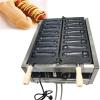 LPLYAA Commercial Waffle Maker Strange Shape Waffle Iron Commerical Grade Non-Stick Waffle Stick Maker Electric Chaffle Maker Stainless Steel for Restaurant Party Food Cart Snack Bar (Color : Style2) view 1