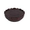 AIDNZYGDH Wooden Vase Base Wooden Base Pedestal for Vases Single-Sided Lotus Shape Display Stand for Home Office Decoration (2.3 Inches High) Wooden Vase Stand (Size : X-Small) view 1