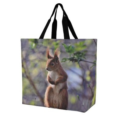 Generic Wild Animal Squirrel Tote Bag for Women Polyester Shoulder Bag Engagement Wedding Party Honeymoon Beach Bag Gift for Her, Bride, Mom, 40x40x16cm, Style-9