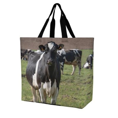 Generic Cows Cattle Animals Tote Bag for Women Polyester Shoulder Bag Engagement Wedding Party Honeymoon Beach Bag Gift for Her, Bride, Mom, 40x40x16cm, Style-14