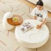 Coffee Table, Modern Round Coffe Table, Small Apartment Creative Cat Claw Cofee Table, Unique Interior Center Coffee Tables, Suitable for Small Spaces view 4