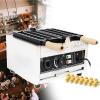 Non-Stick Waffle Iron, Stainless Steel Waffle Maker, With Temperature Control Knob And Timing Button, Adjustable Temperature In 50-300, Time Adjustable From 1-5 Min, Non-Stick Coating Design view 1