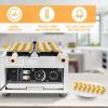 Non-Stick Waffle Iron, Stainless Steel Waffle Maker, With Temperature Control Knob And Timing Button, Adjustable Temperature In 50-300, Time Adjustable From 1-5 Min, Non-Stick Coating Design view 3