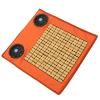 Adjustable Bamboo & PU Leather Fan Seating Cushion with Wind Power Adjustment, Perfect for Office, Driving, and Study view 1