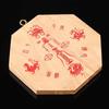 CETEOR feng Shui, Bagua Mirror Chinese Culture Taoist Feng Shui Peach Wood Bagua Convex Mirrors Evil Talisman Mahogany 4 inch Mirror Home Decor view 3