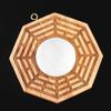 CETEOR feng Shui, Bagua Mirror Chinese Culture Taoist Feng Shui Peach Wood Bagua Convex Mirrors Evil Talisman Mahogany 4 inch Mirror Home Decor view 4