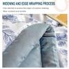 Oversized Bedspreads & Coverlets Bedding Quilt Set Lightweight Queen King Size Washed Cotton Summer Reversible Air Conditioner Quilt 1-Piece Summer Quilt For All Season ( Color : 7# , Size : 180*200cm view 3