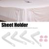 Gavigain Bed Sheet Holder Straps,Sheet Stays Keepers Bedsheet Holders Fasteners Bed Sheet Clip Holder for Mattresses Home Sofas view 2