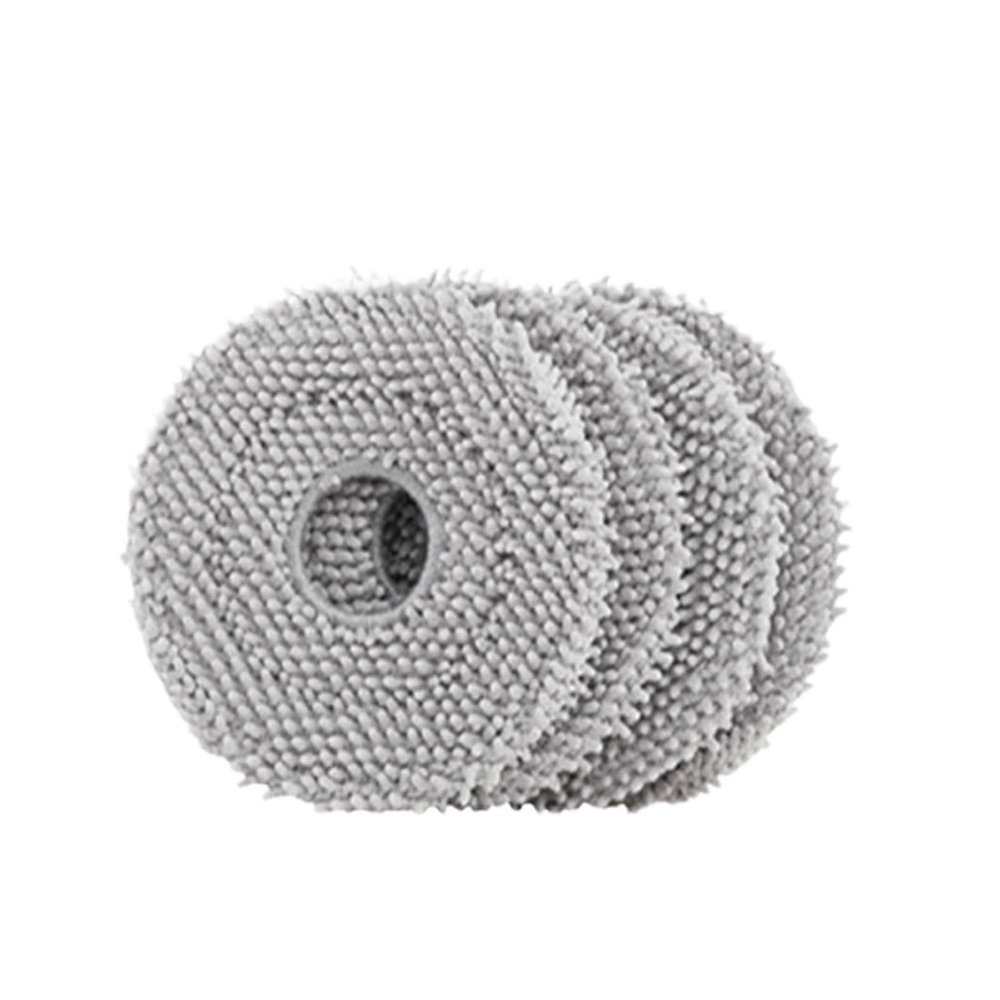 BebeXi Rotating Mop Cloth Spare Parts .Compatible for Roborock P10. Vacuum Cleaner Accessories (Color : 4pcs mop Cloth)