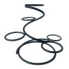 rockible Crystal Ball Seat Crystal Ball Bracket Ball Display Stand Sturdy Home Decoration Spheres Metal Holder Stable for Apartments, Black view 1