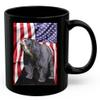 American Themed Design With Andean Bear Coffee Mug Black Ceramic 11oz Wild Animal Lover Gifts view 1