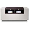 212 Main - JandM Furniture TV Table - Grey Gloss & Brown Oak view 1