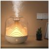 Landscape Design Mini Humidifier, 700ml Small Humidifiers for Bedroom, USB Rechargeable Cool Mist Humidifiers for Bedroom, Home, Office,White view 1