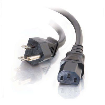 212 Main 3Ft Universal Power Cord Iec320C13 to Nema 5-15P