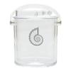 212 Main Acrylic Insulated Ice Bucket with Tongs -Spiral view 1