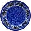 Ceramika Bona Polmedia Polish Pottery Bowl 7-inch - Midnights Pattern Handmade in Boleslawiec Poland Certificate of Authenticity view 2
