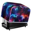 Xarleslyna Toaster Cover 4 Slice Purple Blue Galaxy Water Resistant Case Starry Sky Outer Space Small Kitchen Appliance Foldable Dust Covers for Women Gift view 1