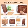 Wooden Funeral Guest Book Set for Memorial Service Celebration of Life Party Decorations in Loving Memory Guest Register Book with Pen&Stand, Included Table Sign,Share a Memory Cards and Box-Butterfly view 2